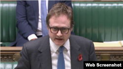 英國保安國務大臣董勤達 (英國國會網頁截圖）