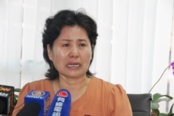 2019年6月30日 维权律师高智晟的妻子耿和在香港举行记者会（