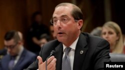 Министр здравоохрания США Алекс Эзар (архивное фото)