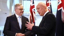 新西蘭總理訪問澳洲 考慮加入AUKUS但堅持無核立場