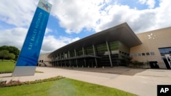 達拉斯市中心的移民被拘留中心。