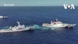 菲律賓海岸警衛隊指責中國船隻在南中國海的「危險」演習 