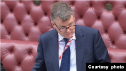英國外交事務國務大臣潘禮卓（Richard Benyon，又譯貝尼昂（Photo: UK Parliament TV)