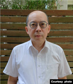 位於台北的兩岸政策協會理事張百達 (照片提供: 張百達)