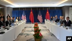 美國國務卿布林肯與中共中央外辦主任王毅7月13日在雅加達會面