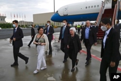 美国财长耶伦抵达北京。（2023年7月6日）