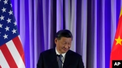 中國國家主席習近平2023年11月15日在三藩市出席美國商界主辦的晚宴並發表講話。