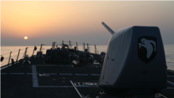 中國繞台軍演後 美國導彈驅逐艦通過台灣海峽