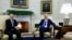 Президент США Джо Байден и канцлер Германии Олаф Шольц в Овальном кабинете Белого дома. 9 февраля 2024г. 