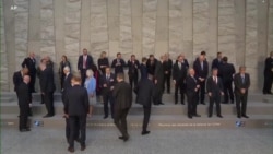 ທ່ານ ໄບເດັນ ເປັນເຈົ້າພາບຕ້ອນຮັບ ຫົວໜ້າ ເນໂຕ້ ກ່ອນການປະຊຸມສຸດຍອດພັນທະມິດດ້ານຄວາມໝັ້ນຄົງ ທີ່ສຸມໃສ່ຢູເຄຣນ