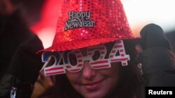 ການສະເຫຼີມສະຫຼອງປີໃໝ່ ໃນນະຄອນນິວຢອກ