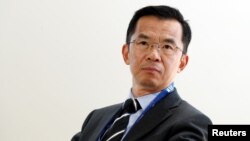 ແຟ້ມ - ເອກ​ອັກ​ຄະ​ລັດ​ຖະ​ທູດ​ຈີນ ປະ​ຈຳ​ຝ​ຣັ່ງ ທ່ານ​ຫລູ ເຊ​ຢີ ໄປ​ຮ່ວມ​ງານ Longchamp Racecourse ​ຢູ່​ປາ​ຣີ ປະ​ເທດ​ຝ​ຣັ່ງ ເມື່ອ​ວັນ​ທີ 29 ສິງ​ຫາ 2019.