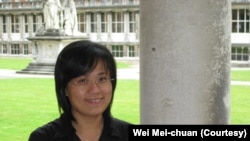 位于台北的政治大学国家发展研究所副教授魏玫娟(照片提供:魏玫娟)