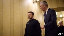 2023年4月20號，北約秘書長斯貝爾伯格突然訪問基輔，同烏克蘭總統澤連斯基舉行會談。