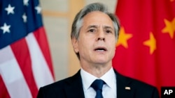 资料照：美国国务卿布林肯。