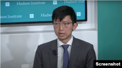詹姆斯敦基金會（Jamestown Foundation）助理中國研究員張崑陽 (網上截圖)