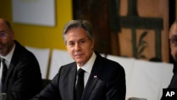 美國國務卿安東尼·布林肯在慕尼黑舉行的慕尼黑安全會議上，2023年2月18日.