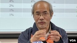 時事評論員劉銳紹表示，民主黨在政治團體知名度排名第二，反映港人認同溫和理性爭取民主的力量。(美國之音湯惠芸)