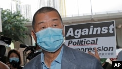 香港著名媒體人士、香港壹傳媒創辦人黎智英。