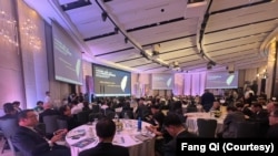 位於台北的東南亞影響力聯盟9月11日舉辦“2023年地緣政治高峰論壇”，來自境內外逾200位的國際關係專家與會，共同探討美中大國角力、台海緊張局勢等議題。（美國之音特約記者方琦攝影）。