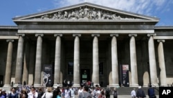 資料照片：位於倫敦的大英博物館外景