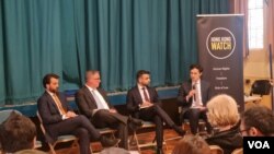 在有大量港人移居的倫敦薩頓區，各黨派議會候選人6月15日與70多名BNO香港人和記者座談，傾聽他們的聲音。該活動由當地社區團體薩頓香港人(Sutton Hongkongers)和為香港投票(Vote for Hong Kong)共同舉辦。（2024年6月15日）