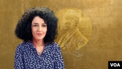 นาร์เกส โมฮัมหมัดดี นักเคลื่อนไหวชาวอิหร่านที่เป็นผู้ชนะรางวัลโนเบลสาขาสันติภาพปี 2023