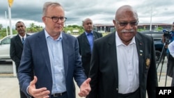 澳大利亞總理阿爾巴尼斯訪問斐濟。（2023年3月18日）