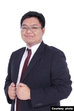印尼巴查查蘭大學國際關係學系學生哈基姆(Mohammad Apridio Salahuddin Hakim)(照片提供：哈基姆)