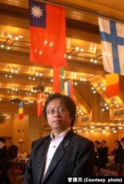 台灣非營利組織「華人民主協會」理事長曾建元(照片提供：曾建元)