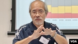 時事評論員劉銳紹表示，香港社會目前政治壓力仍然相當大，令市民感覺不舒服。(美國之音/湯惠芸)