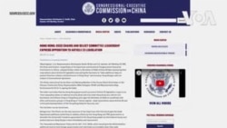 美國將有關中國問題的兩個委員會領袖抨擊香港《基本法》第23條立法 