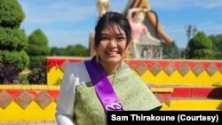 ນາງ ເອລິຊາ ຂຽວຄົມ, ອາຍຸ 16 ປີ, ຜູ້ທີ່ຮັບຜິດຊອບຕີລະນາດ ໃນວົງດົນຕີຈະເຣີນສິນ.