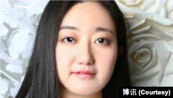 资料照：中国女权活动人士李翘楚 (照片来自博讯新闻网)