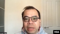 海外香港传媒专业人员协会董事之一、前香港有线电视财经台台长颜宝刚.