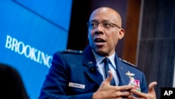 美軍參謀長聯席會議主席查爾斯·布朗。（ 資料圖片）