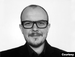 全國學者協會(National Association of Scholars)高級研究員伊恩·歐克斯內瓦德(Ian Oxnevad)；(照片由本人提供)