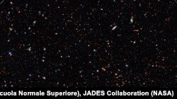 NASA, ESA, CSA, M. Zamani (ESA/Webb)
SCIENCE: Brant Robertson (UC Santa Cruz), S. Tacchella (Cambridge), E. Curtis-Lake (UOH), S. Carniani (Scuola Normale Superiore), JADES Collaboration