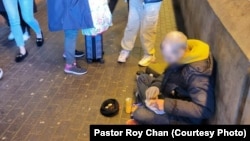 傳道人陳凱興指英國露宿者問題受多方因素影響。(圖片來源：英倫好鄰舍教會)