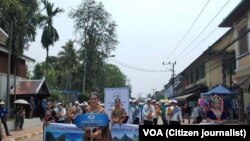 ຂ​ະ​ບວນ​ແຫ່​ສະ​ເຫຼີມ​ສະຫຼອງ​ບຸນ​ປີ​ໃໝ່​ລາວ 2024 ຢູ່​ນະ​ຄອນ​ຫຼວງ​ພະ​ບາງ.