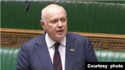 英國保守黨議員施志安（Iain Duncan Smith，又譯伊恩.鄧肯.史密斯）（Photo: UK Parliament TV)
