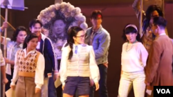 2023年10月4日，《天安门》音乐剧在美国亚利桑那州凤凰城的凤凰剧院开幕上演。（照片来自剧场视频）