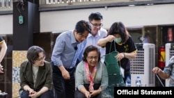 賴清德就職總統前夕，邀請台灣友邦元首體驗“釣蝦”休閒活動。（台灣總統府提供）