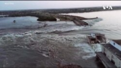 烏克蘭大壩被毀引發洪水 迫使上萬人疏散