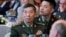 中國國防部長李尚福在新加坡出席香格里拉對話。（2023年6月2日）