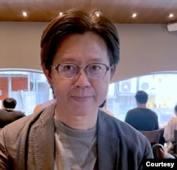 《破局-中共赤化与国际觉醒》新书作者吴奕军 （美国之音 陈筠摄）