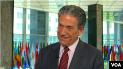 VOA專訪美國國務院全球接觸中心特使詹姆斯·魯賓。(2023年6月6日)