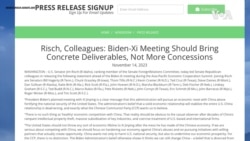 共和黨參議員拜習會前發表聯合聲明：不能向習近平拋出經濟救生索，在台灣政策上寸步不讓