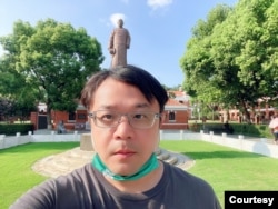 台商李孟居2022年7月赴中國武昌旅遊照。李孟居2019年底因“間諜罪”，遭中國判刑1年10個月及剝奪政治權力附加刑2年，他於服附加刑期間，因無法出境，於是到處旅遊，足跡遍及至少100個中國城市。 (照片提供：李孟居)