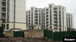 碧桂園在上海開發的沒有完工的樓盤。(2024年2月29日)